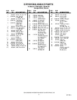Предварительный просмотр 6 страницы Whirlpool LTG5243DQ3 Control Panel Parts