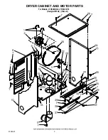 Preview for 3 page of Whirlpool LTG5243DQ4 Control Panel Parts