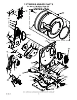 Preview for 5 page of Whirlpool LTG5243DQ4 Control Panel Parts