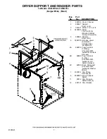 Preview for 7 page of Whirlpool LTG5243DQ4 Control Panel Parts