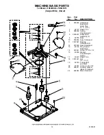 Preview for 12 page of Whirlpool LTG5243DQ4 Control Panel Parts