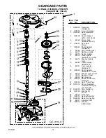 Preview for 15 page of Whirlpool LTG5243DQ4 Control Panel Parts