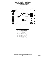 Preview for 18 page of Whirlpool LTG5243DQ4 Control Panel Parts