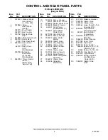 Предварительный просмотр 4 страницы Whirlpool LXR6432JQ2 Parts List