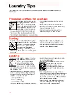 Preview for 12 page of Whirlpool LXR9245EQ0 Use And Care Manual