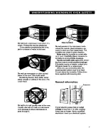 Предварительный просмотр 7 страницы Whirlpool MC8130XA Use And Care Manual