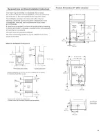 Preview for 5 page of Whirlpool MDE22PDAYW0 Installation Instructions Manual