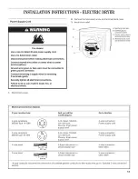 Preview for 13 page of Whirlpool MDE22PDAYW0 Installation Instructions Manual