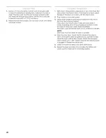 Preview for 20 page of Whirlpool MDE22PDAYW0 Installation Instructions Manual