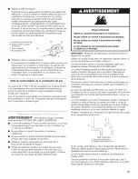 Preview for 31 page of Whirlpool MDE22PDAYW0 Installation Instructions Manual