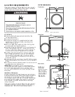 Preview for 4 page of Whirlpool MED3000BW Installation Manual