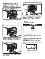 Preview for 12 page of Whirlpool MED3000BW Installation Manual