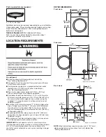 Предварительный просмотр 5 страницы Whirlpool MED8200FC Installation Instructions Manual