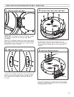 Предварительный просмотр 19 страницы Whirlpool MED8200FC Installation Instructions Manual