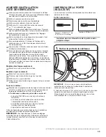 Предварительный просмотр 39 страницы Whirlpool MED8200FC Installation Instructions Manual