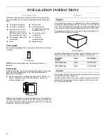 Предварительный просмотр 4 страницы Whirlpool MED9600SQ0 Use And Care Manual