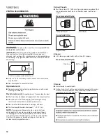 Предварительный просмотр 12 страницы Whirlpool MEDB200VQ - Bravos Series 29-in Electric Dryer Installation Instructions Manual