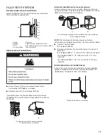 Предварительный просмотр 13 страницы Whirlpool MEDB200VQ - Bravos Series 29-in Electric Dryer Installation Instructions Manual