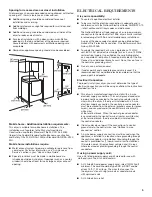 Preview for 5 page of Whirlpool MEDB850WQ - Bravos 7.3 cu. Ft. Electric Dryer Installation Instructions Manual