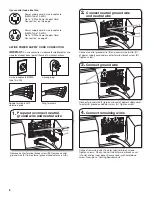 Preview for 8 page of Whirlpool MEDB850WQ - Bravos 7.3 cu. Ft. Electric Dryer Installation Instructions Manual