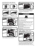 Preview for 9 page of Whirlpool MEDB850WQ - Bravos 7.3 cu. Ft. Electric Dryer Installation Instructions Manual