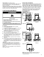 Предварительный просмотр 5 страницы Whirlpool MEDB955FC Installation Instructions Manual