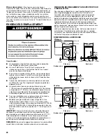 Предварительный просмотр 28 страницы Whirlpool MEDB955FC Installation Instructions Manual