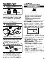 Предварительный просмотр 33 страницы Whirlpool MEDB955FC Installation Instructions Manual