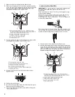 Предварительный просмотр 8 страницы Whirlpool MEDC400VW - Centennial Electric Dryer Installation Instructions Manual