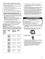 Предварительный просмотр 21 страницы Whirlpool MEDC400VW - Centennial Electric Dryer Installation Instructions Manual