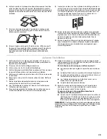 Предварительный просмотр 23 страницы Whirlpool MEDC400VW - Centennial Electric Dryer Installation Instructions Manual