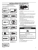 Preview for 3 page of Whirlpool MEDX700XL Installation Instructions Manual