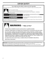 Preview for 2 page of Whirlpool MGDX700XL Installation Instructions Manual