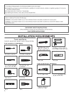 Preview for 4 page of Whirlpool MGDX700XL Installation Instructions Manual