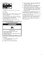 Preview for 5 page of Whirlpool MGDX700XL Installation Instructions Manual