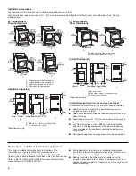 Preview for 6 page of Whirlpool MGDX700XL Installation Instructions Manual