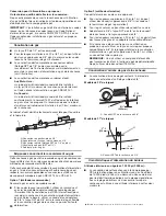 Preview for 30 page of Whirlpool MGDX700XL Installation Instructions Manual