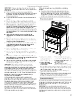 Preview for 21 page of Whirlpool MGT8885XS Installation Manual