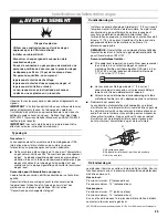 Preview for 23 page of Whirlpool MGT8885XS Installation Manual