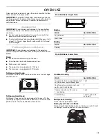 Preview for 11 page of Whirlpool MGT8885XS Use & Care Manual