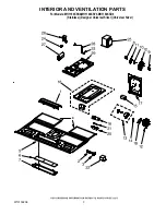 Предварительный просмотр 3 страницы Whirlpool MH1160XSD0 Parts List