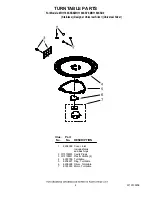 Предварительный просмотр 6 страницы Whirlpool MH1160XSD0 Parts List