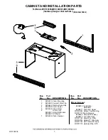 Предварительный просмотр 7 страницы Whirlpool MH1160XSD0 Parts List