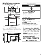 Предварительный просмотр 3 страницы Whirlpool MH1160XSQ Installation Instructions Manual