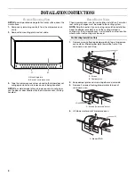 Предварительный просмотр 4 страницы Whirlpool MH1160XSQ Installation Instructions Manual