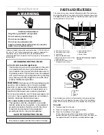 Preview for 5 page of Whirlpool MH2155XP Use & Care Manual