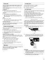 Preview for 13 page of Whirlpool MH2155XP Use & Care Manual