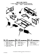 Предварительный просмотр 5 страницы Whirlpool MH3184XPB6 Parts List