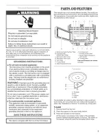 Preview for 5 page of Whirlpool MH3184XPS Use And Care Manual