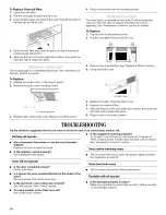 Preview for 14 page of Whirlpool MH3184XPS Use And Care Manual